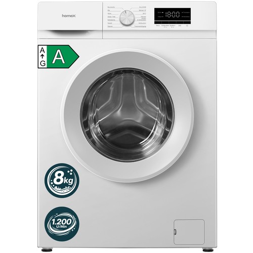 Homex waschmaschine 8kg - waschmaschine,